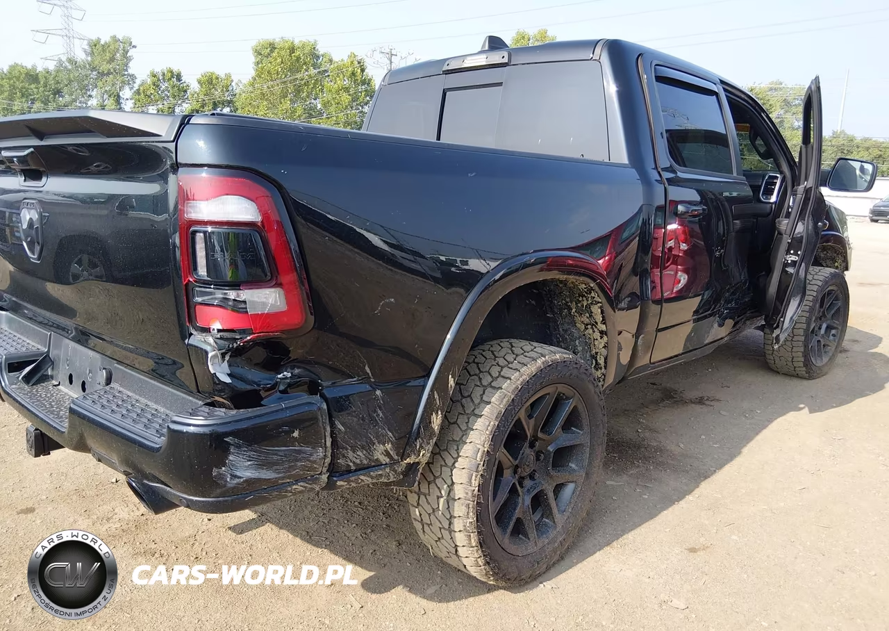 2021 Ram 1500 Laramie 4X4 5'7 Box VIN:1C6SRFJT8MN568720 - 4