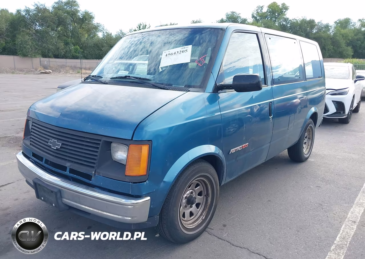 1992 Chevrolet Astro VIN:1GNDM19Z5NB134857 - 2