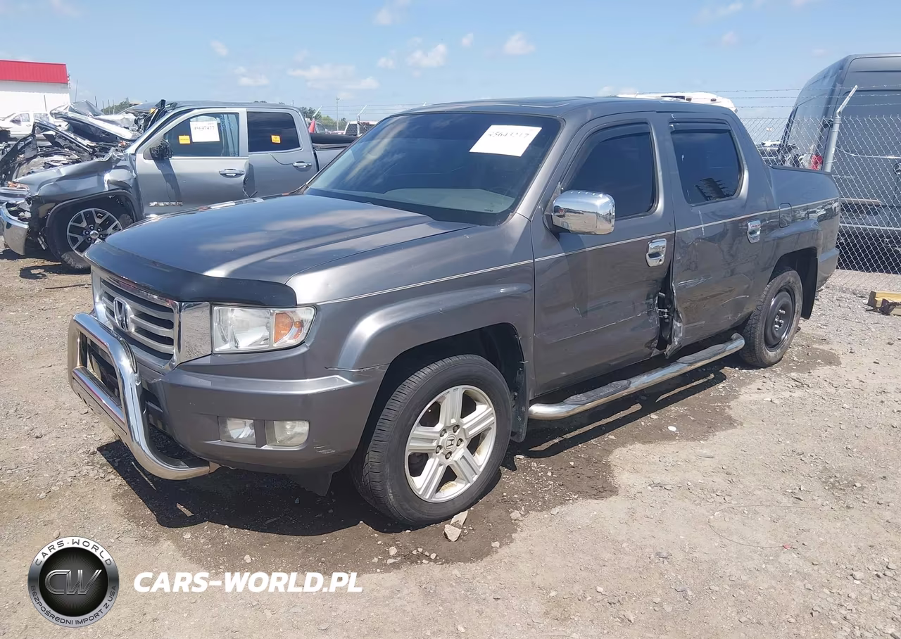 2012 Honda Ridgeline Rtl VIN:5FPYK1F51CB457970 - 2