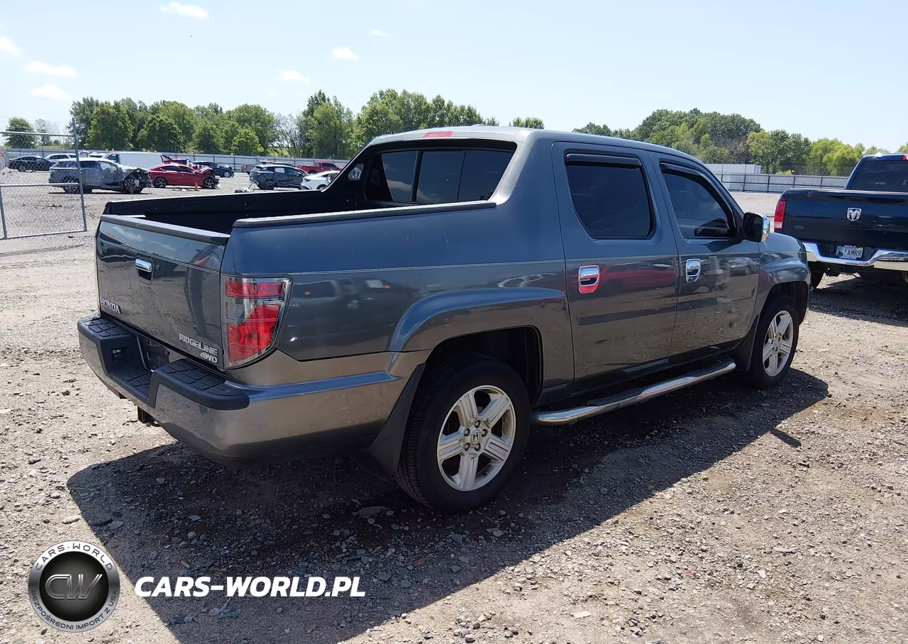 2012 Honda Ridgeline Rtl VIN:5FPYK1F51CB457970 - 4