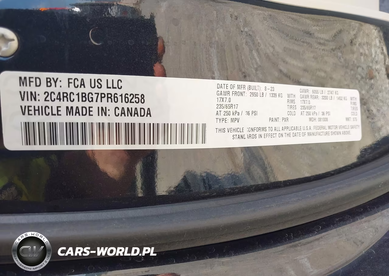 2023 Chrysler Pacifica Touring L VIN:2C4RC1BG7PR616258 - 9