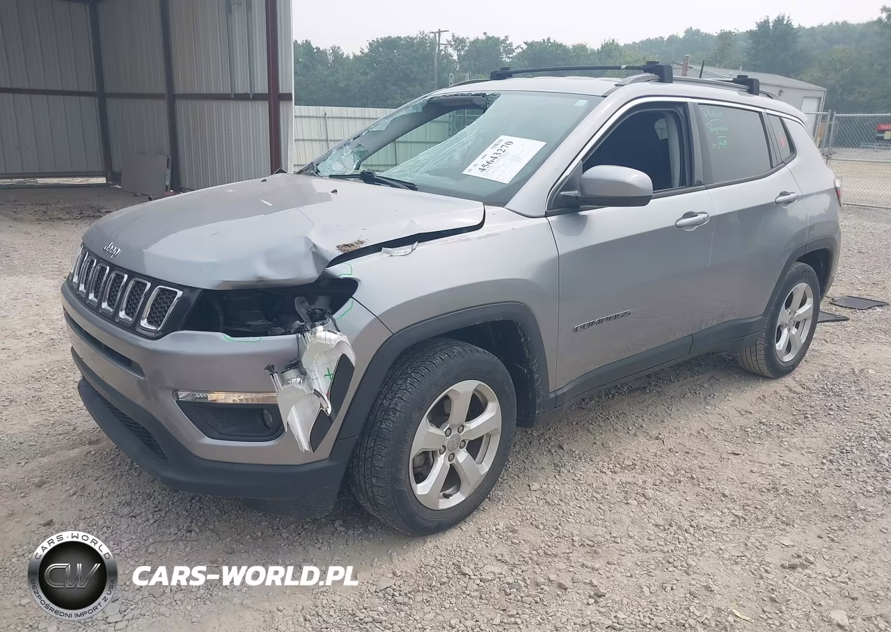 2018 Jeep Compass Latitude Fwd VIN:3C4NJCBB7JT410849 - 2