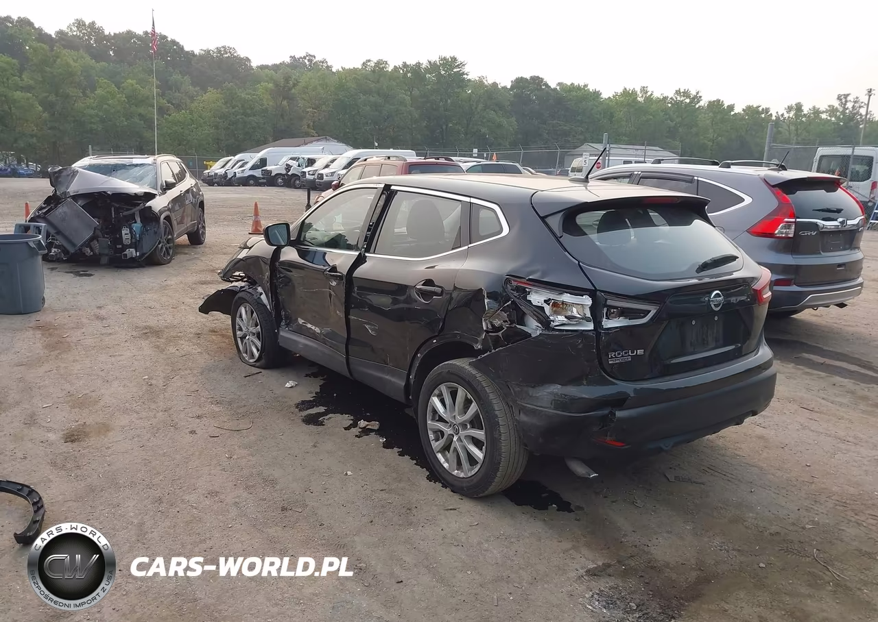 2021 Nissan Rogue Sport S Fwd Xtronic Cvt VIN:JN1BJ1AVXMW314699 - 3