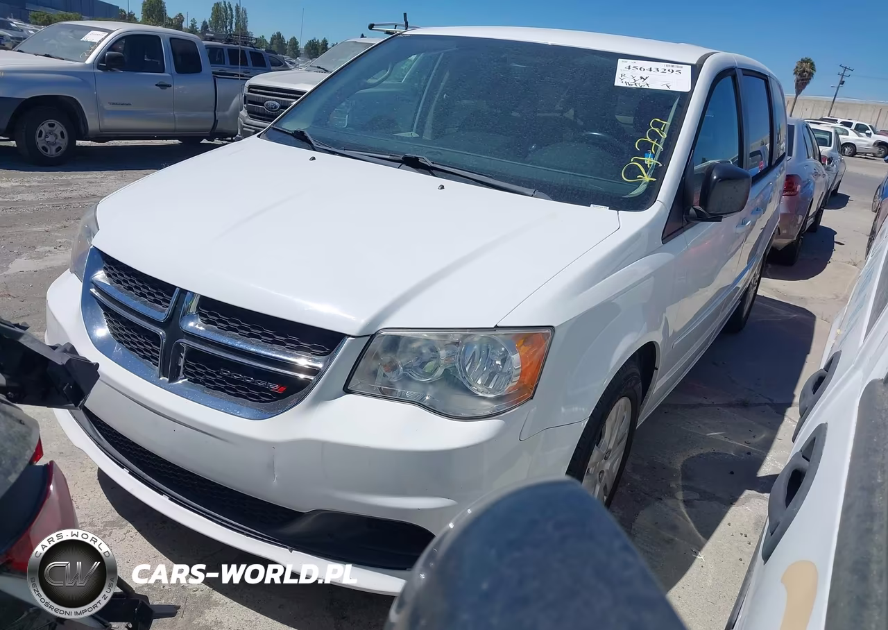 2016 Dodge Grand Caravan Se VIN:2C4RDGBG6GR318378 - 2