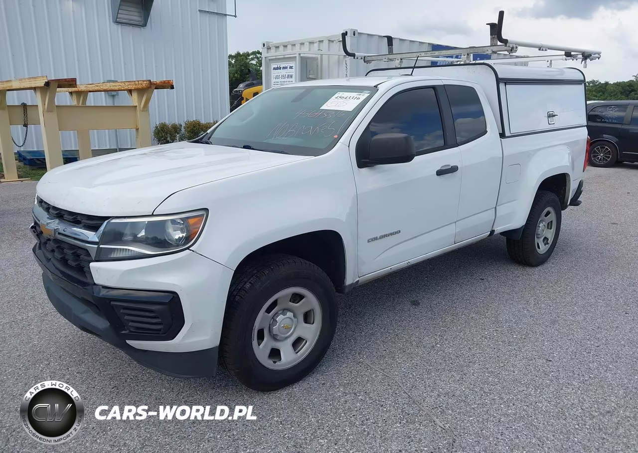 2021 Chevrolet Colorado 2Wd Long Box Wt VIN:1GCHSBEA6M1191188 - 2