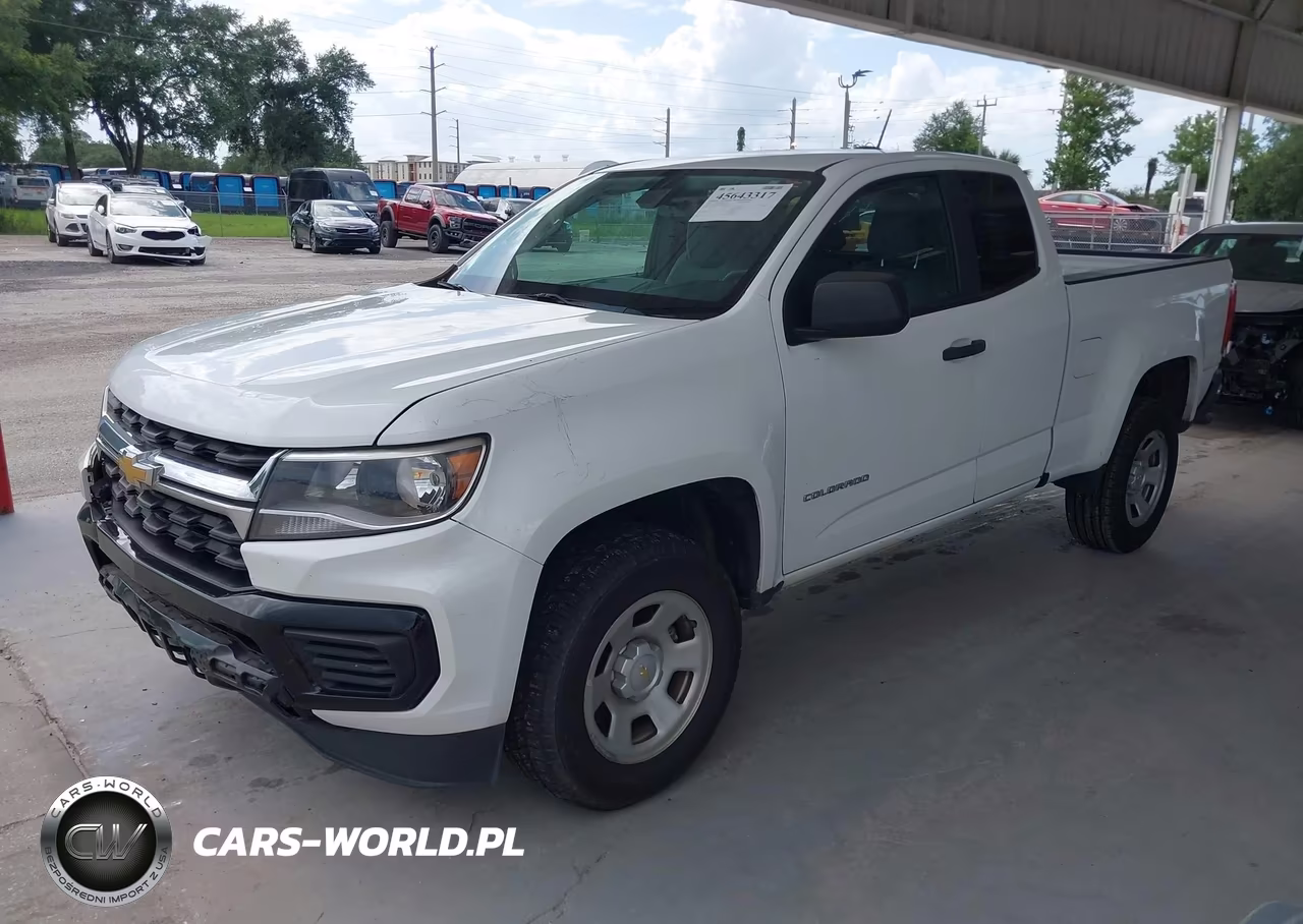 2021 Chevrolet Colorado 2Wd Long Box Wt VIN:1GCHSBEA8M1292085 - 2