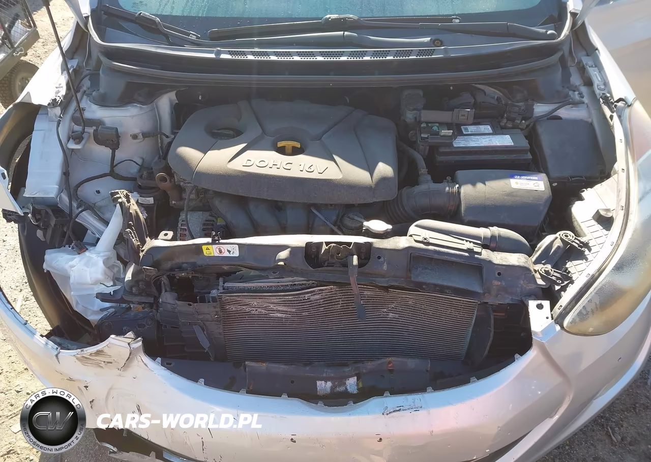 2012 Hyundai Elantra Limited (Ulsan Plant) VIN:KMHDH4AE3CU250577 - 10