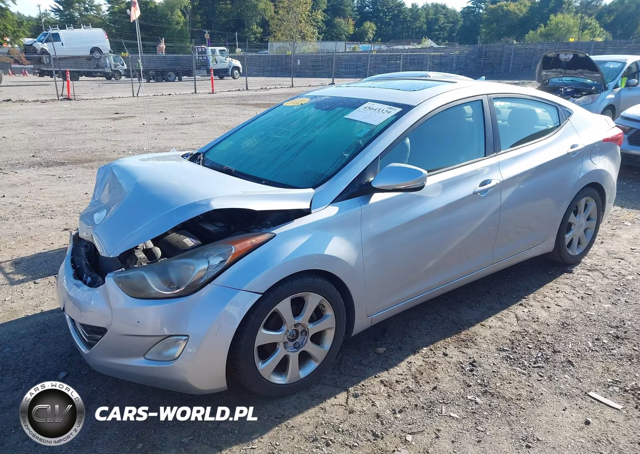 2012 Hyundai Elantra Limited (Ulsan Plant) VIN:KMHDH4AE3CU250577 - 2