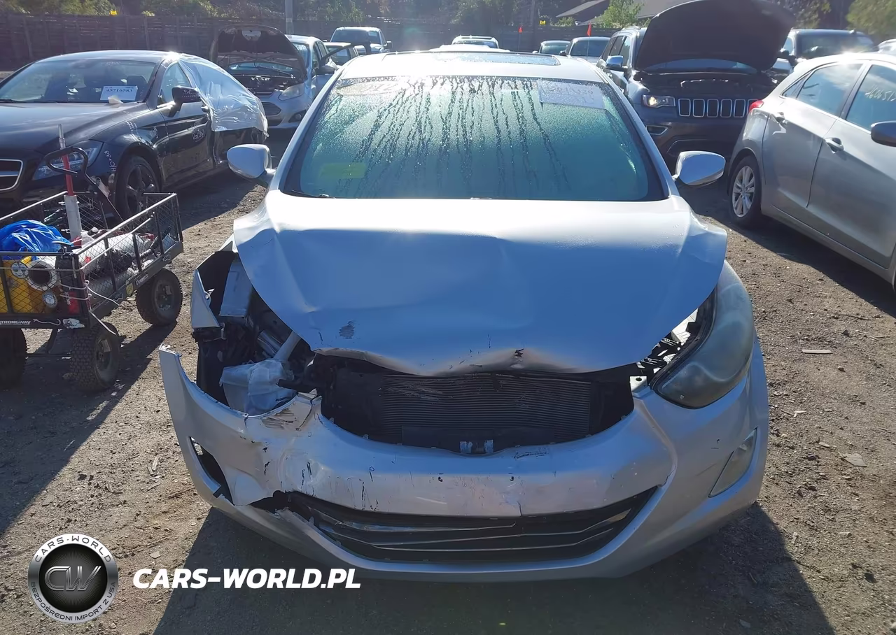 2012 Hyundai Elantra Limited (Ulsan Plant) VIN:KMHDH4AE3CU250577 - 6