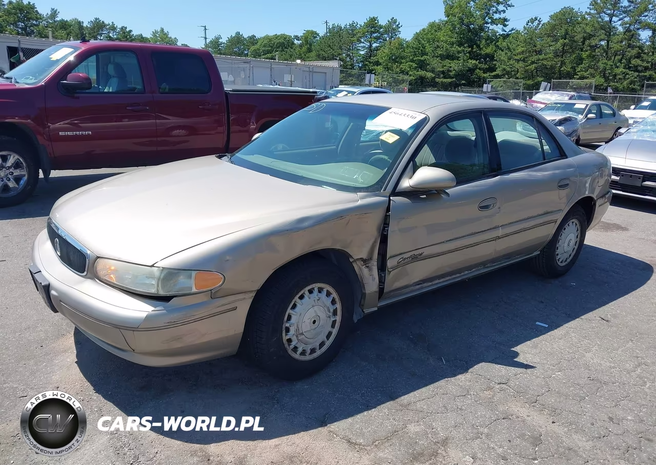 2002 Buick Century Custom VIN:2G4WS52J121289965 - 2