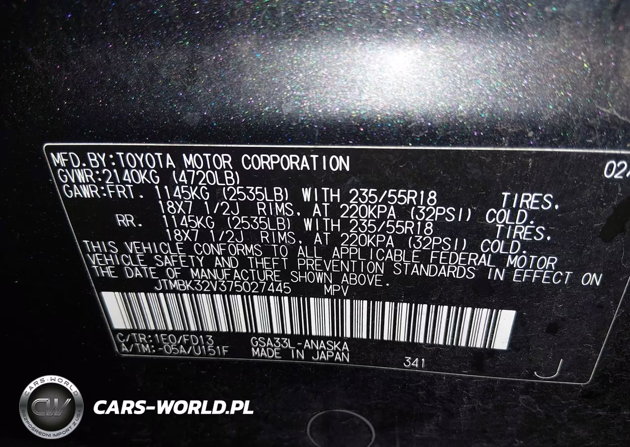 2007 Toyota Rav4 Sport VIN:JTMBK32V375027445 - 9