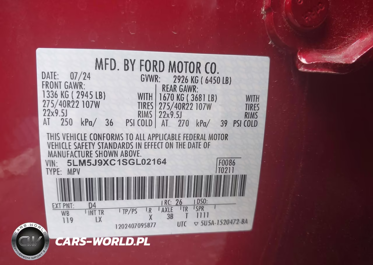 2025 Lincoln Aviator Black Label VIN:5LM5J9XC1SGL02164 - 9