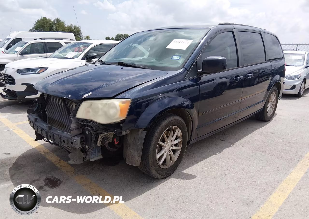 2014 Dodge Grand Caravan Sxt VIN:2C4RDGCGXER320002 - 2