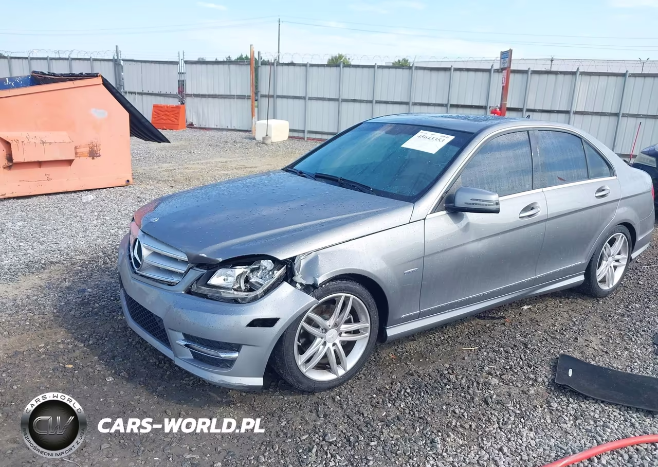 2012 Mercedes-Benz C 250 Sport VIN:WDDGF4HB1CR212115 - 2