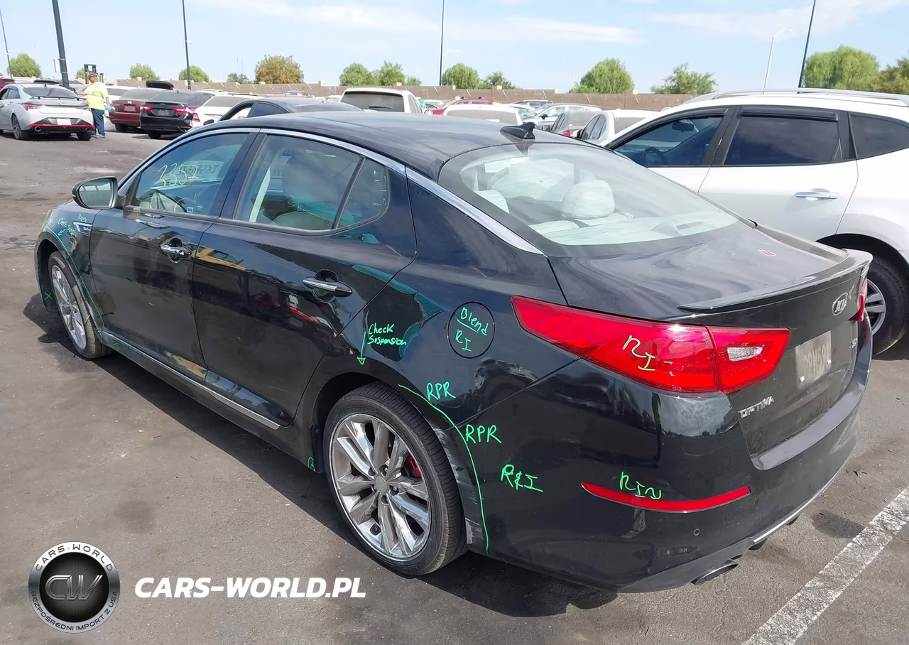 2015 Kia Optima Sxl Turbo VIN:5XXGR4A66FG517146 - 3