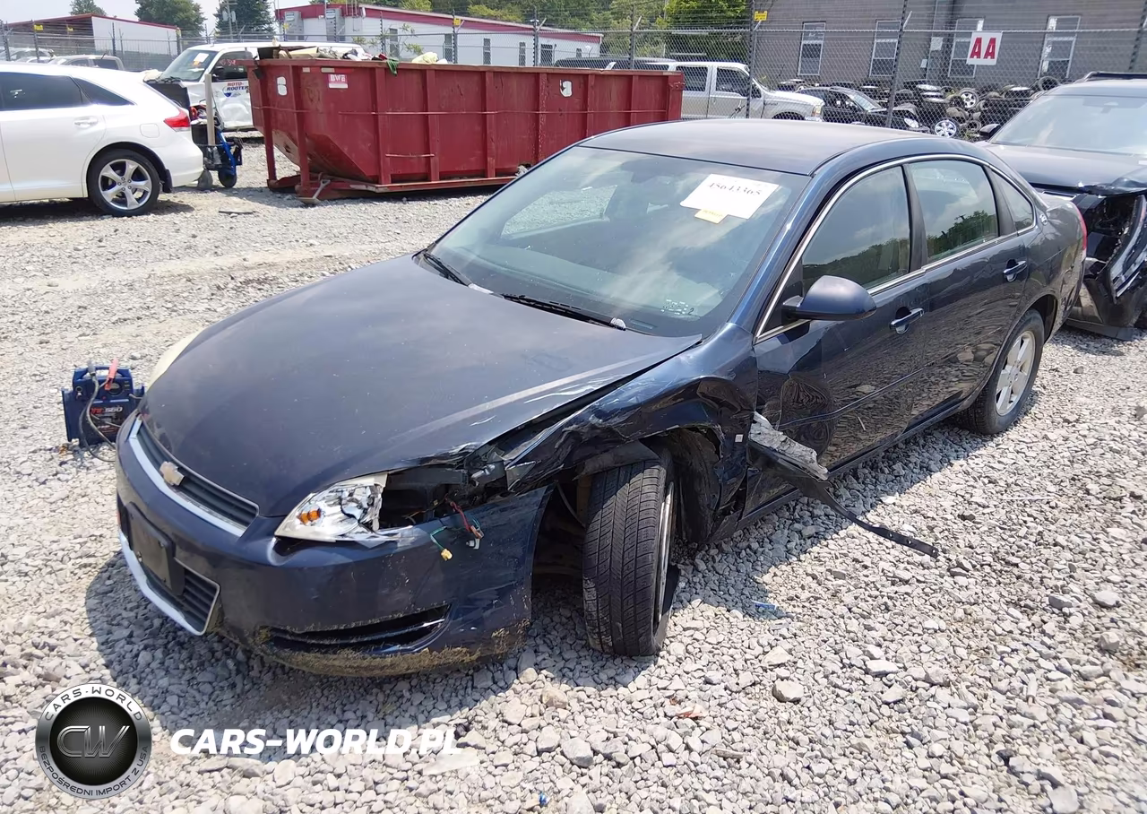 2007 Chevrolet Impala 3.5L Lt VIN:2G1WT58K079232188 - 2