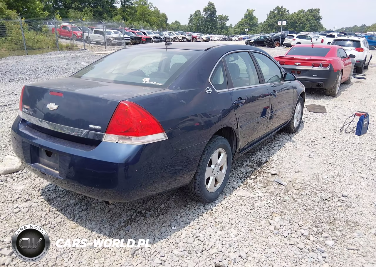 2007 Chevrolet Impala 3.5L Lt VIN:2G1WT58K079232188 - 4