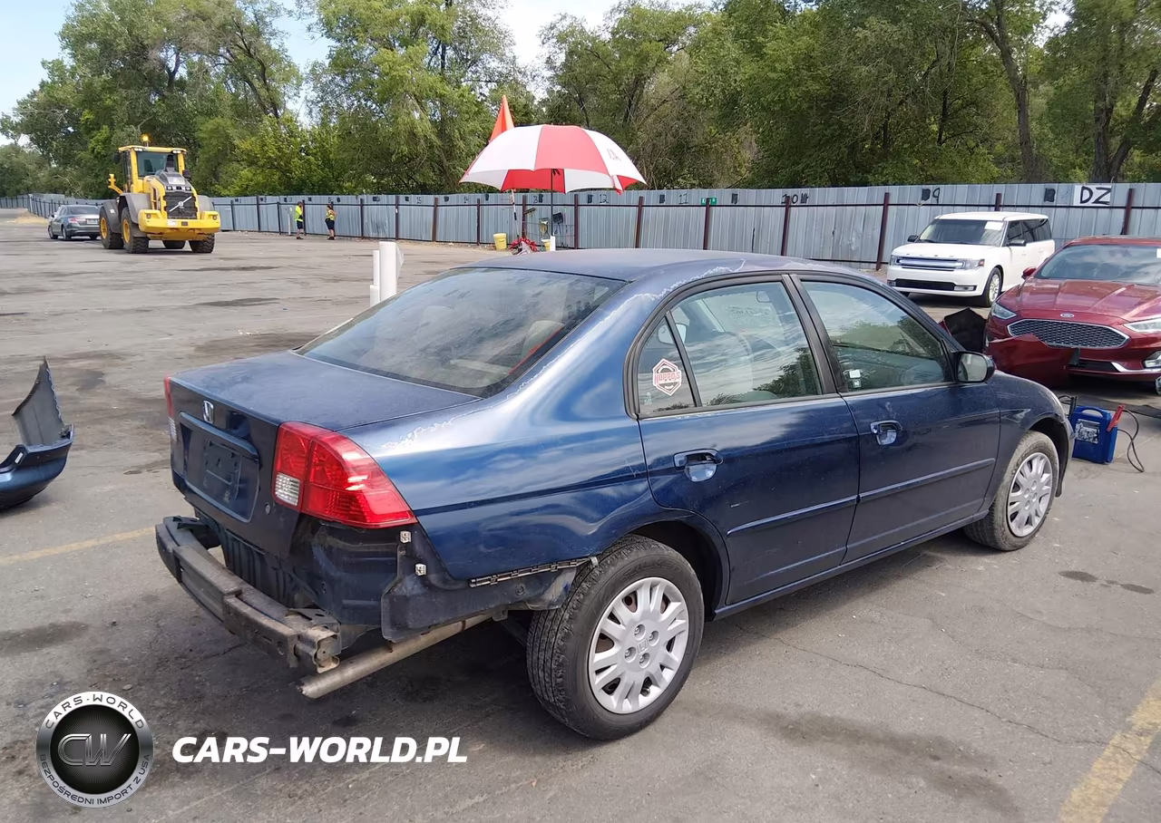 2004 Honda Civic Lx VIN:2HGES16614H530448 - 4
