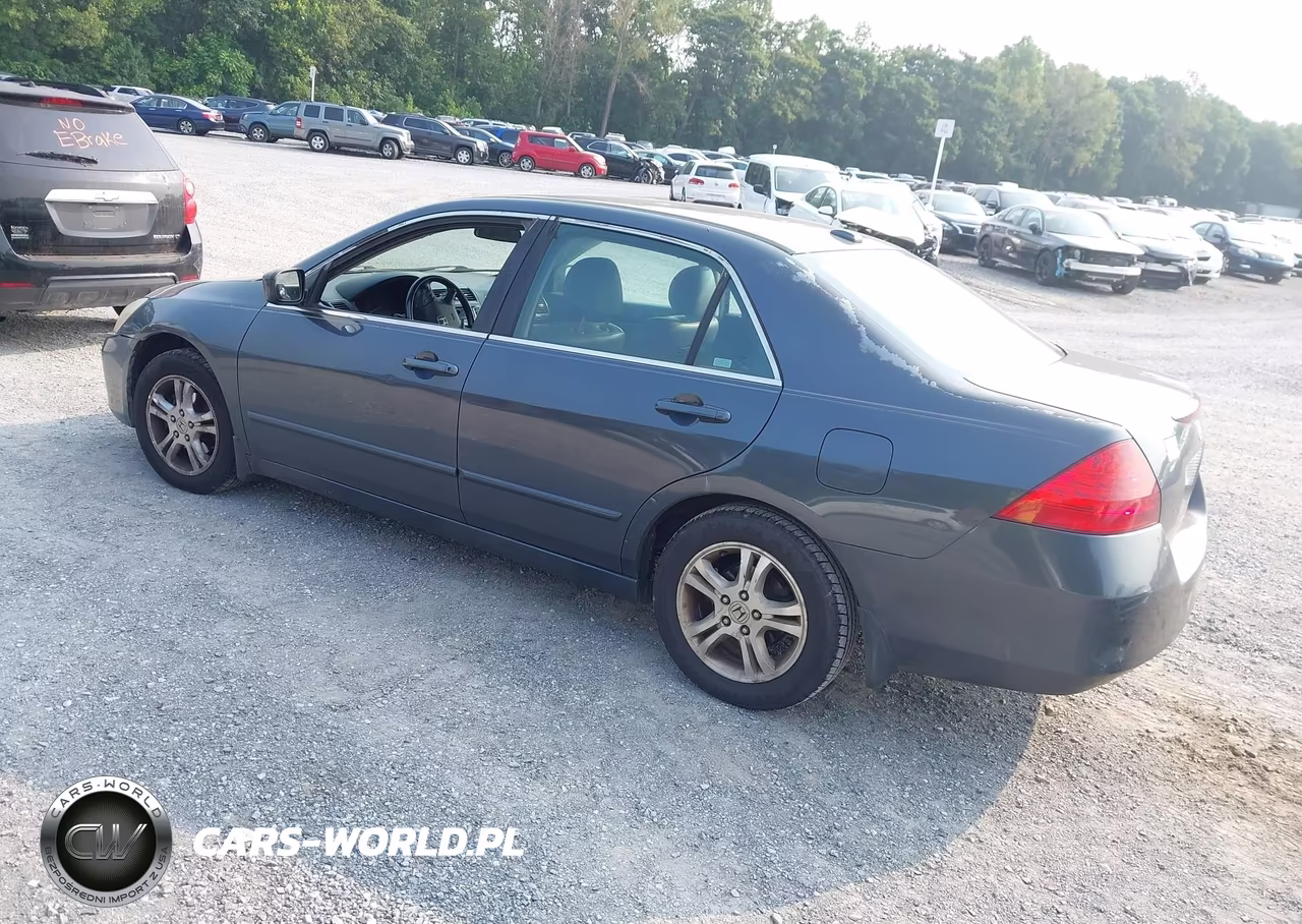 2007 Honda Accord 2.4 Ex VIN:1HGCM56867A220552 - 3