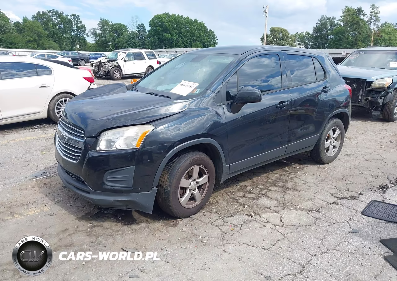 2016 Chevrolet Trax 1Ls VIN:KL7CJNSB9GB573562 - 2