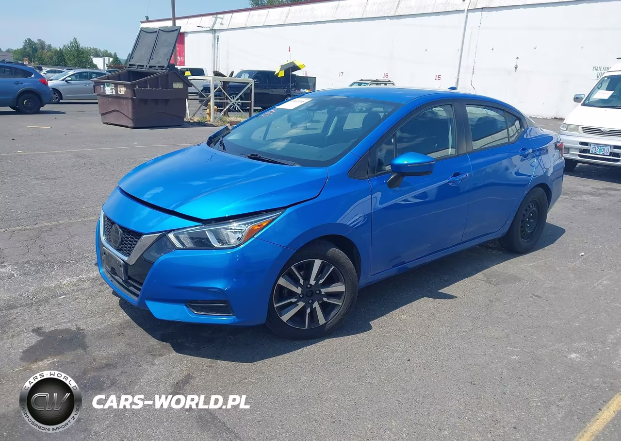 2021 Nissan Versa Sv Xtronic Cvt VIN:3N1CN8EV9ML871735 - 2
