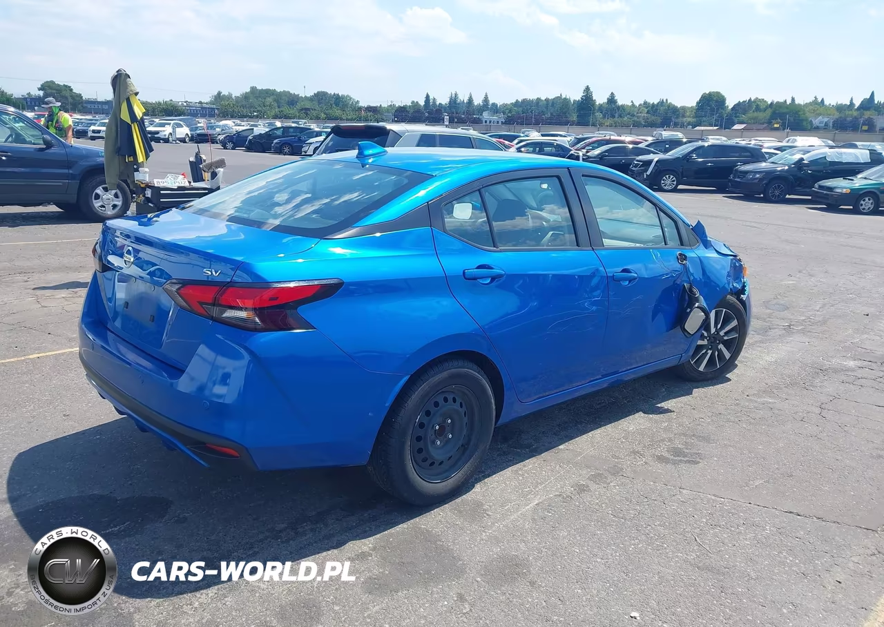 2021 Nissan Versa Sv Xtronic Cvt VIN:3N1CN8EV9ML871735 - 4