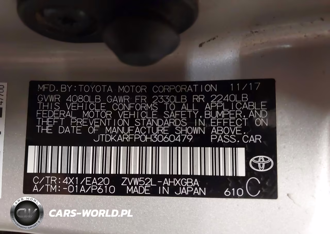2017 Toyota Prius Prime Advanced VIN:JTDKARFP0H3060479 - 9