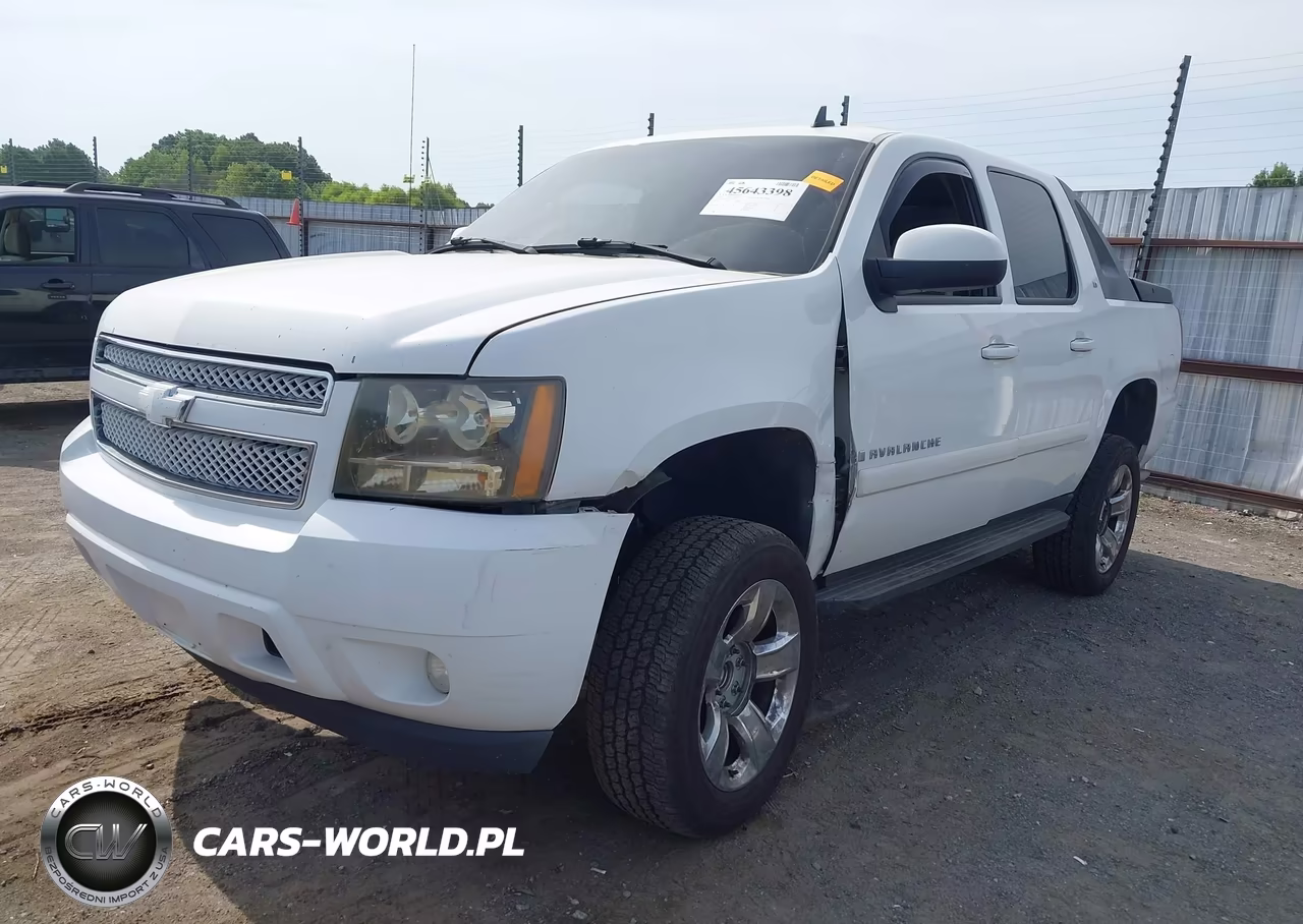 2007 Chevrolet Avalanche 1500 Lt VIN:3GNEC12067G208073 - 2
