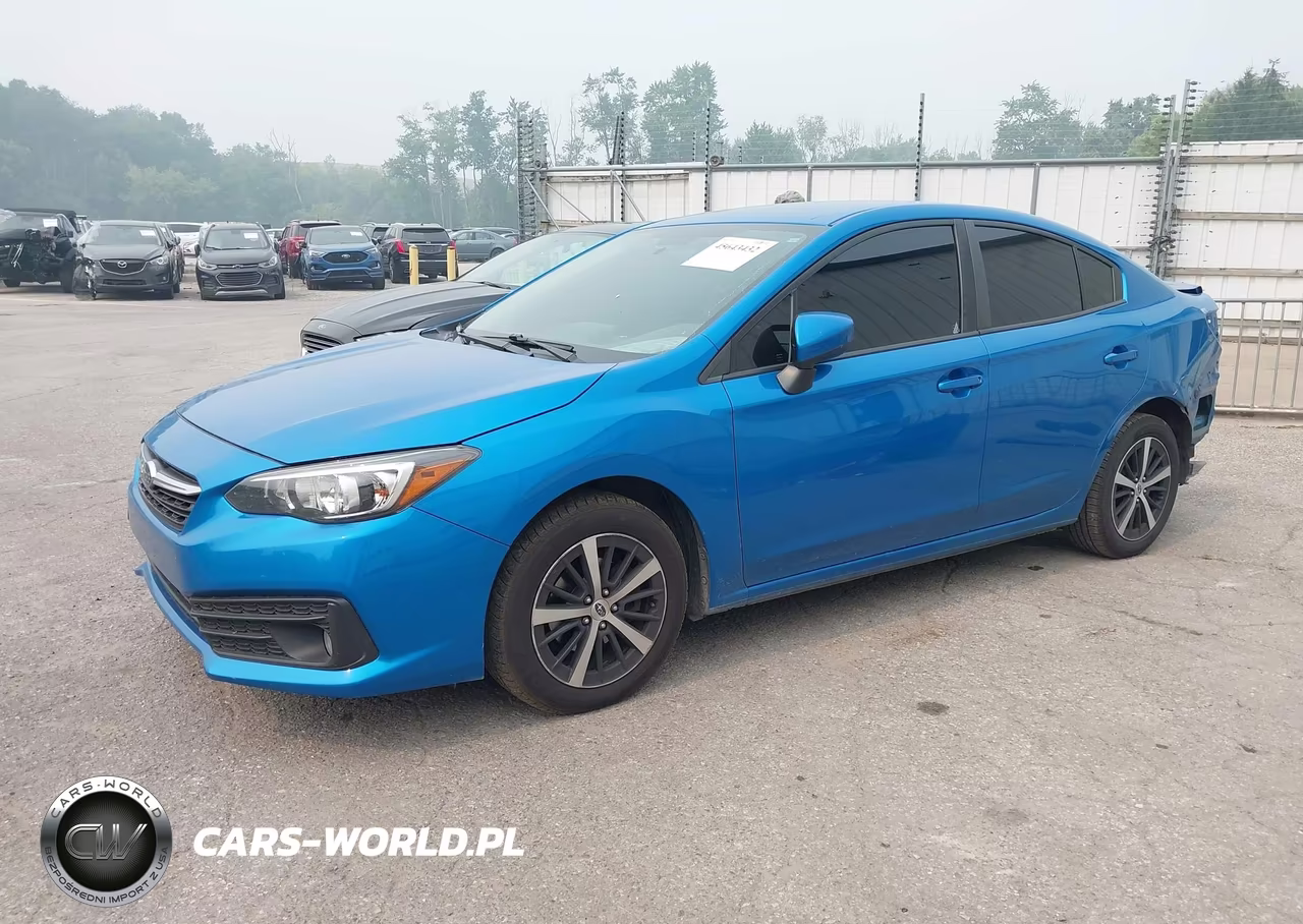 2022 Subaru Impreza Premium VIN:4S3GKAV65N3606234 - 2