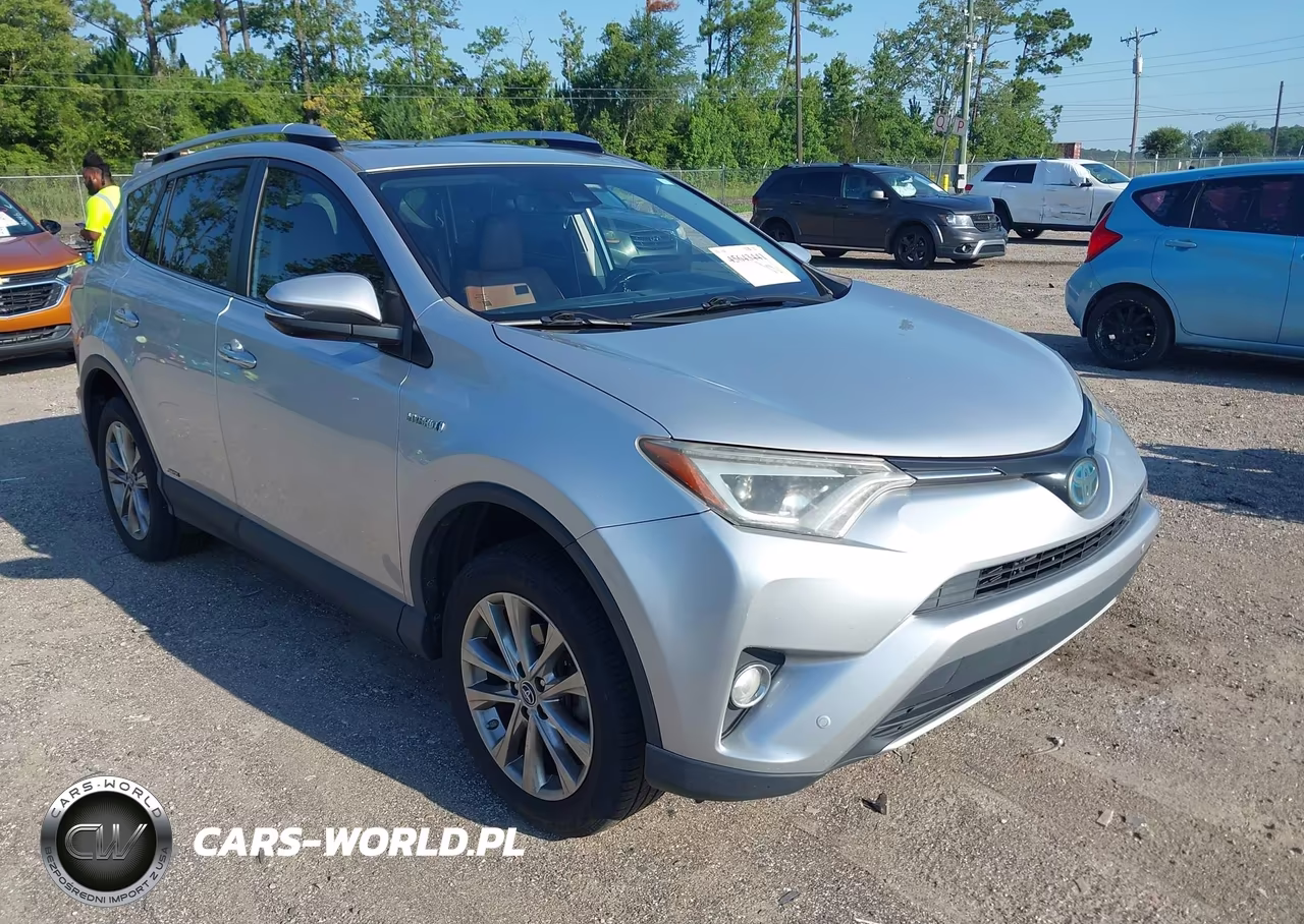 2016 Toyota Rav4 Hybrid Limited VIN:JTMDJREV6GD041985 - 1