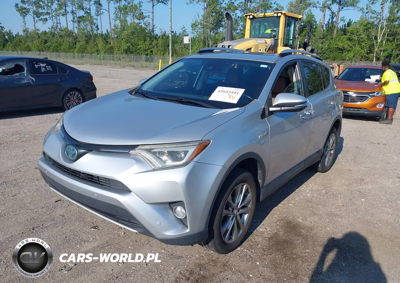 2016 Toyota Rav4 Hybrid Limited VIN:JTMDJREV6GD041985 - 2