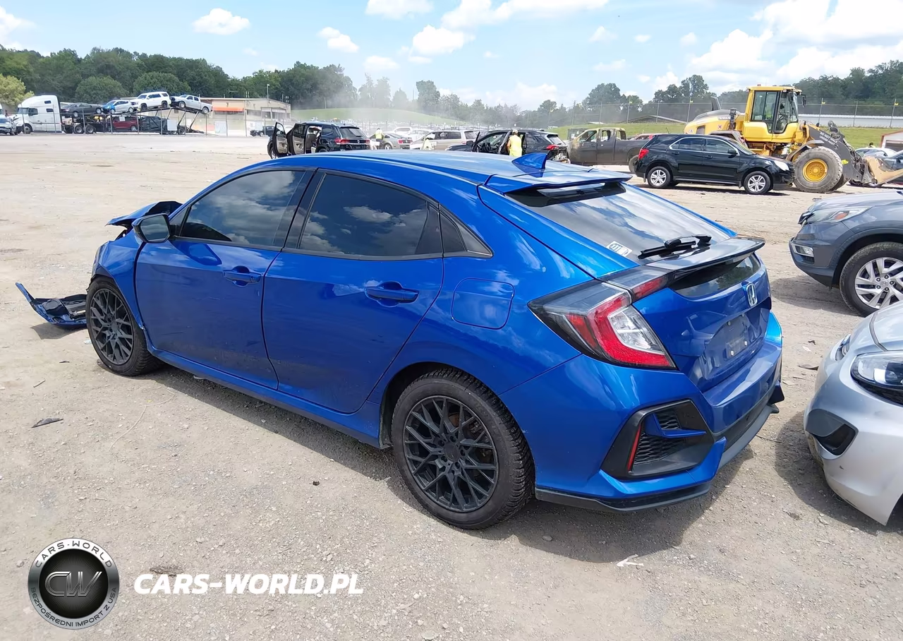 2020 Honda Civic Lx VIN:SHHFK7H36LU217956 - 3