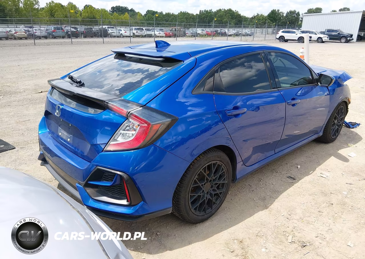 2020 Honda Civic Lx VIN:SHHFK7H36LU217956 - 4