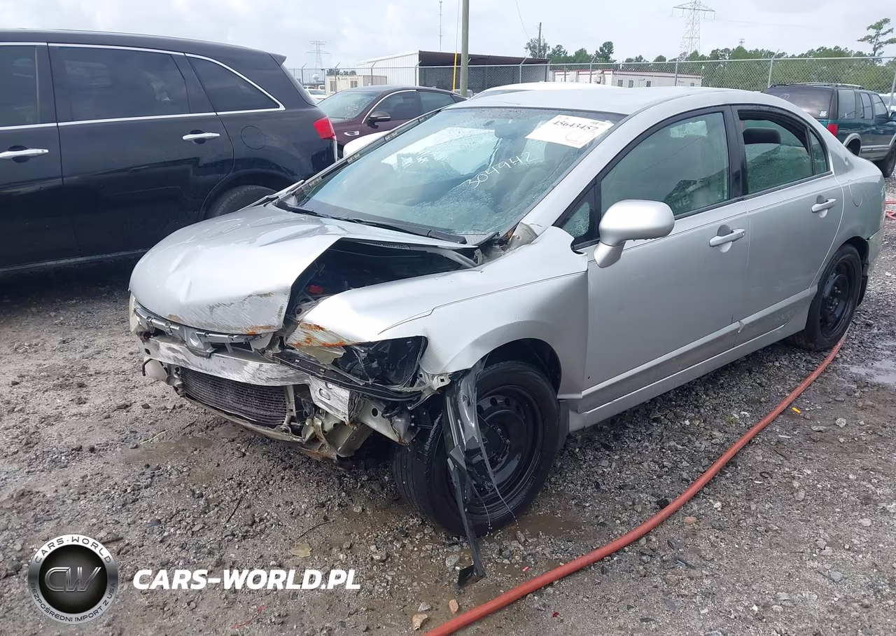 2008 Honda Civic Lx VIN:2HGFA16528H304942 - 12
