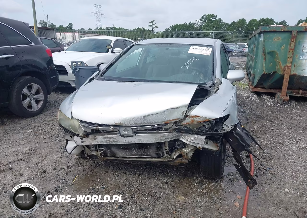 2008 Honda Civic Lx VIN:2HGFA16528H304942 - 6