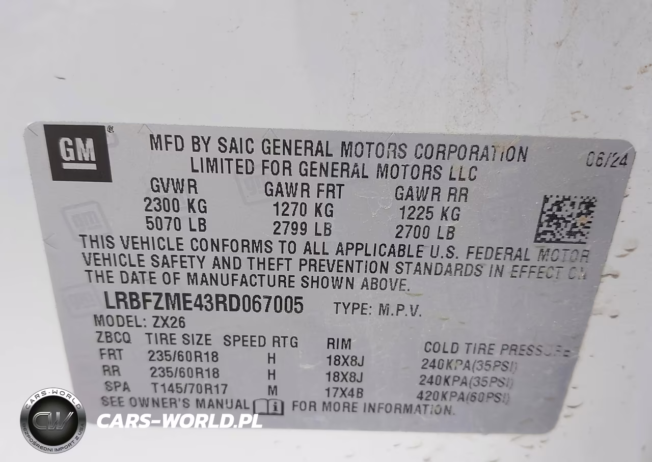 2024 Buick Envision Preferred Awd VIN:LRBFZME43RD067005 - 9