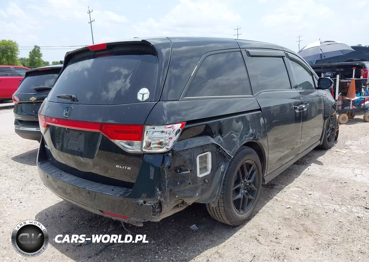 2016 Honda Odyssey Touring-Touring Elite VIN:5FNRL5H90GB074707 - 4