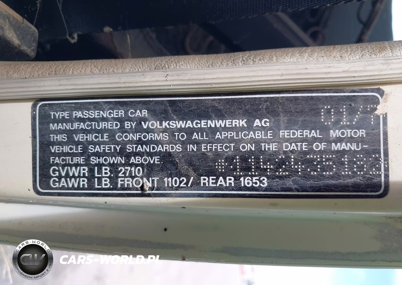 1974 Volkswagen Bug VIN:1142435182 - 9