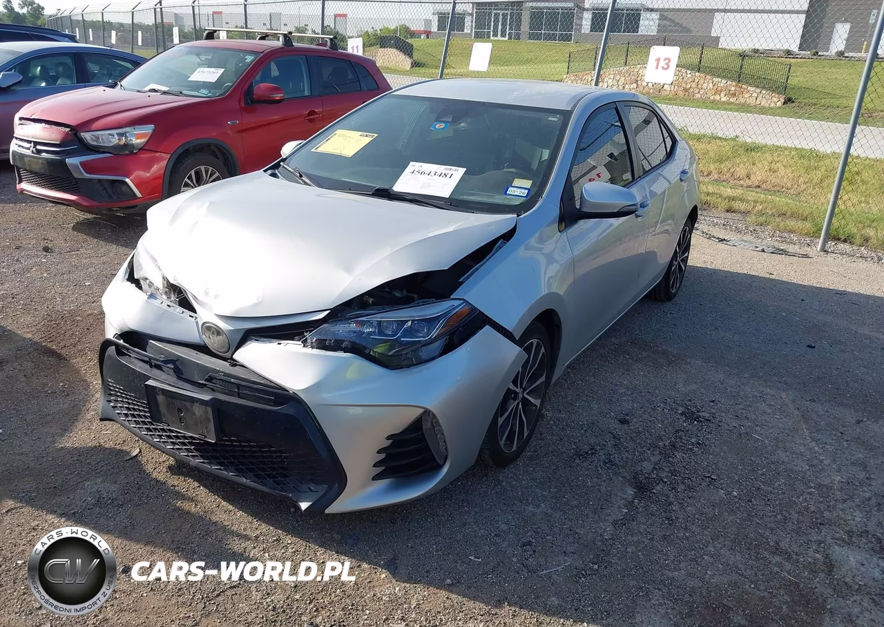2019 Toyota Corolla Se VIN:2T1BURHE2KC240127 - 2