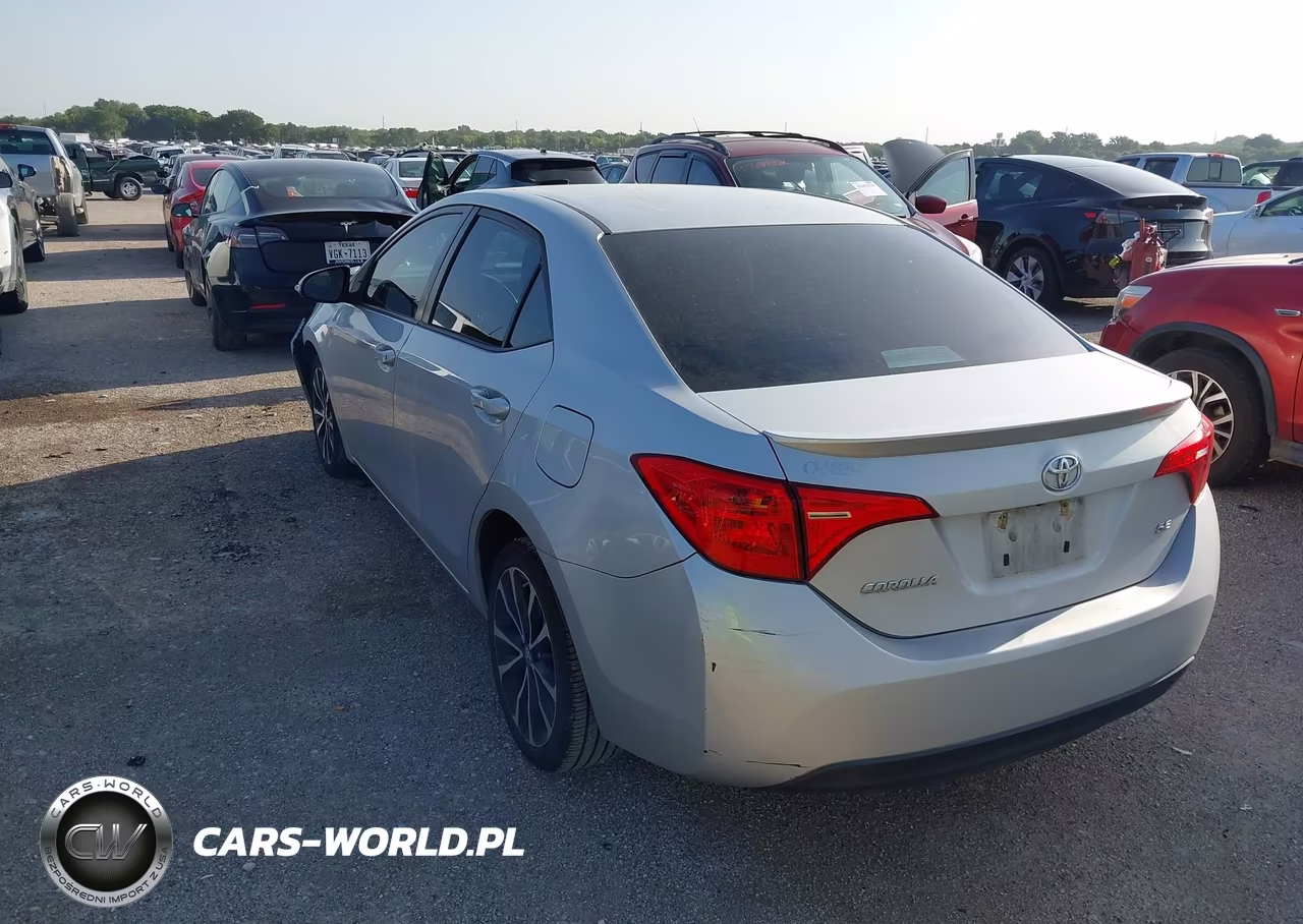 2019 Toyota Corolla Se VIN:2T1BURHE2KC240127 - 3