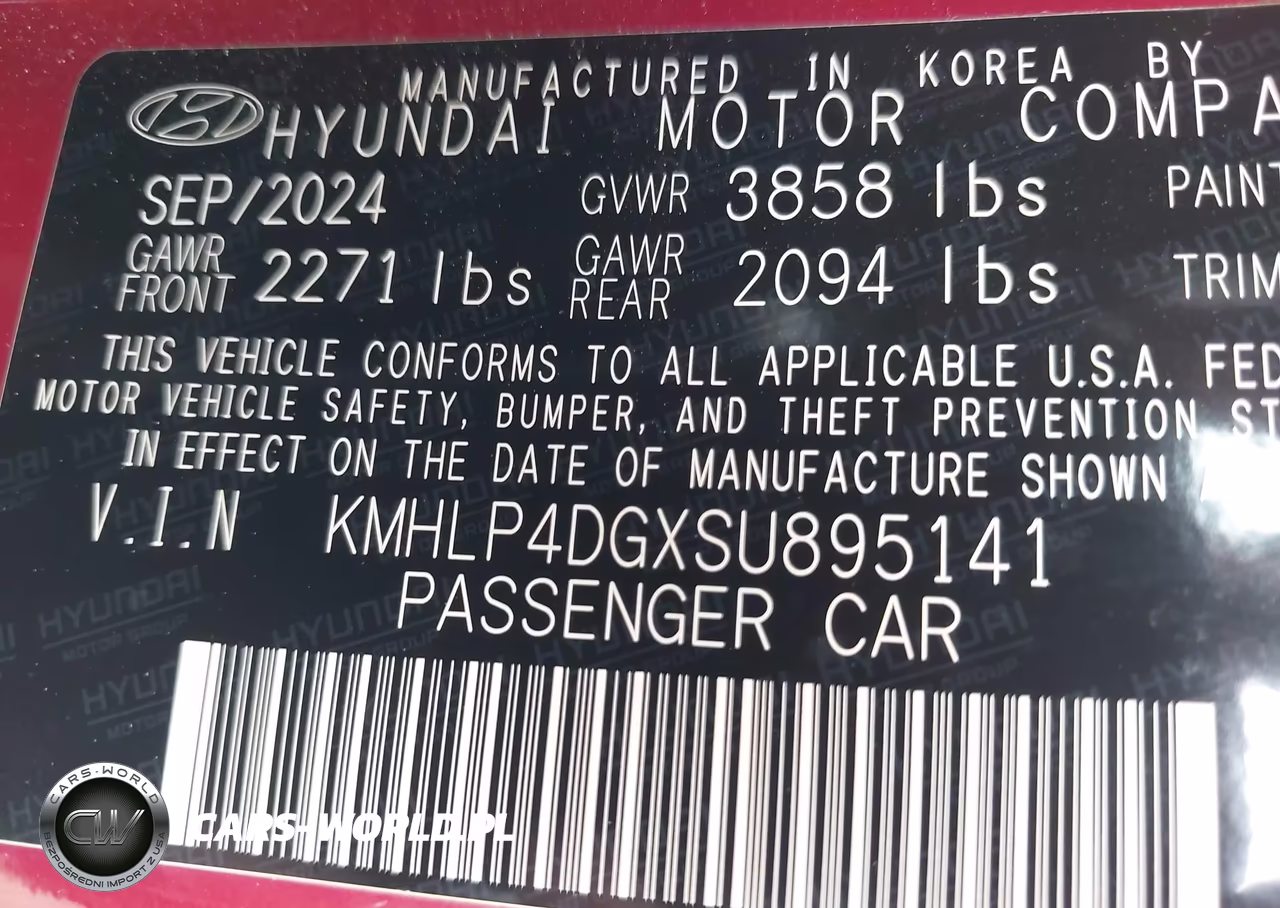 2025 Hyundai Elantra Limited VIN:KMHLP4DGXSU895141 - 9