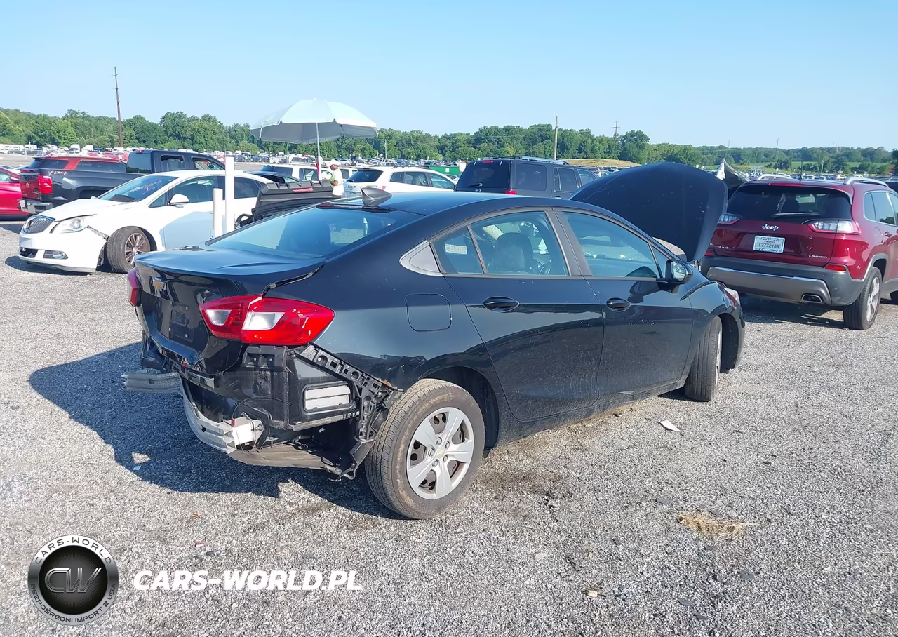 2017 Chevrolet Cruze Ls Auto VIN:1G1BC5SM3H7255301 - 4