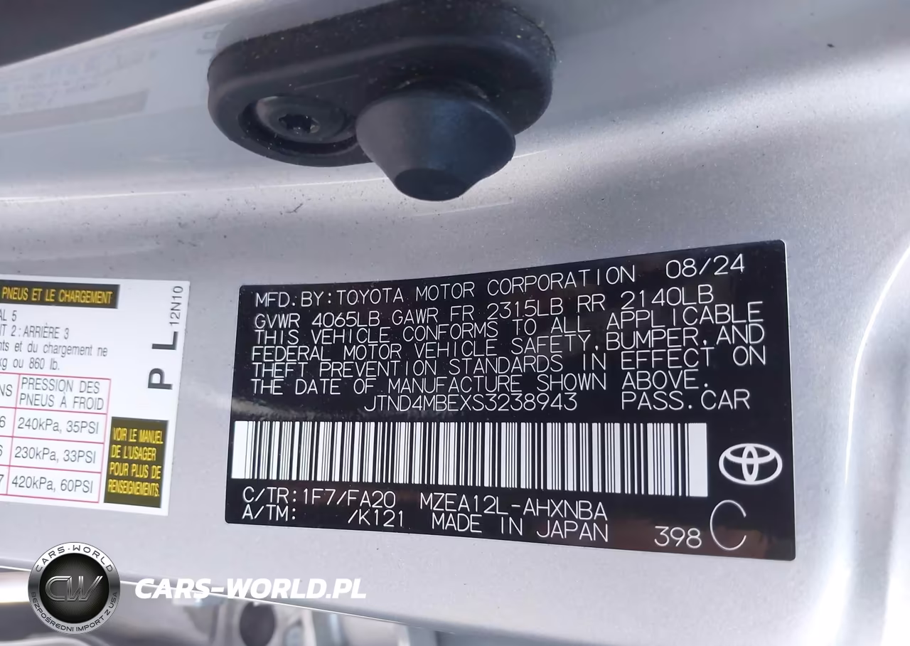 2025 Toyota Corolla Se VIN:JTND4MBEXS3238943 - 9