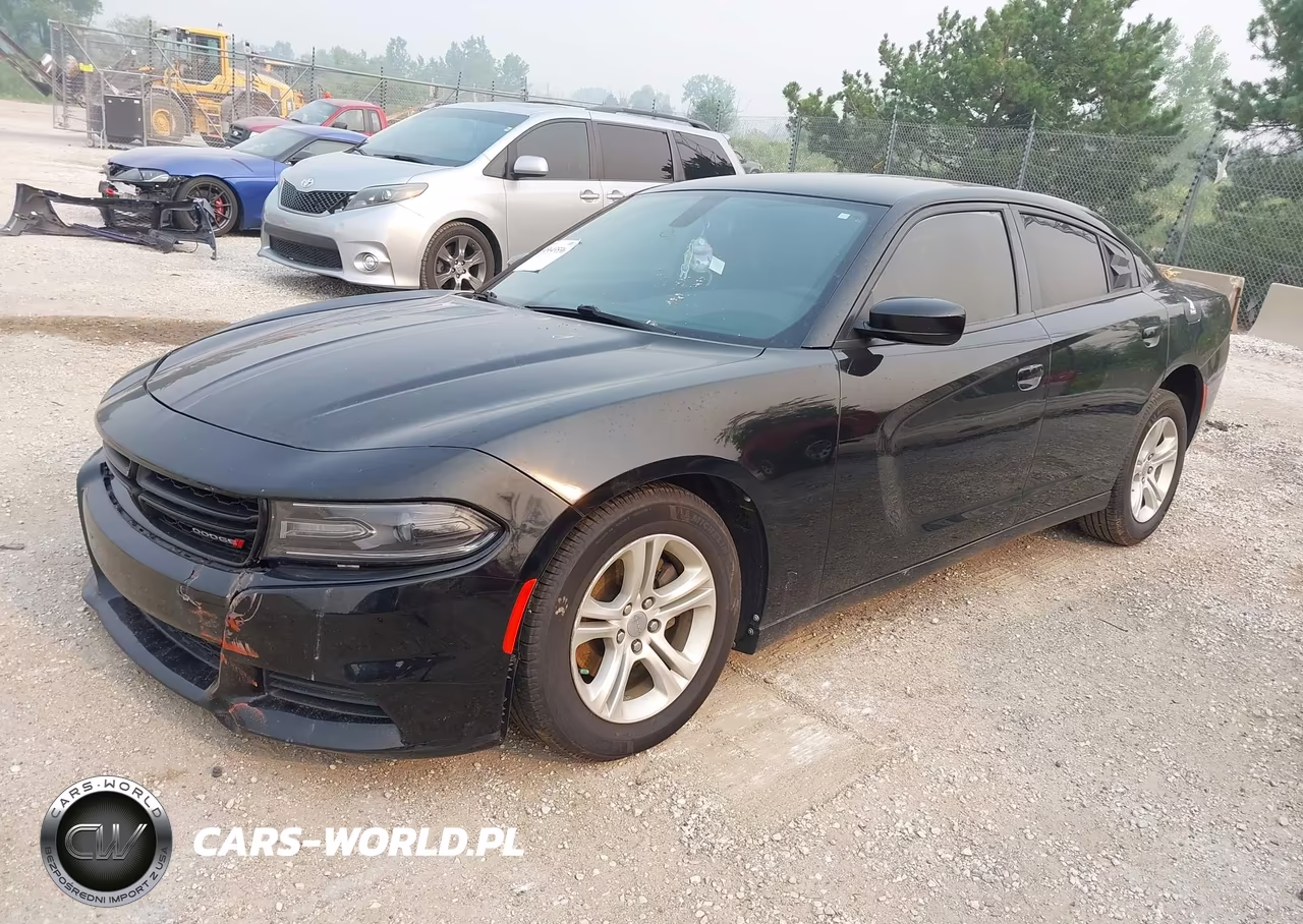 2019 Dodge Charger Sxt Rwd VIN:2C3CDXBG4KH743574 - 2