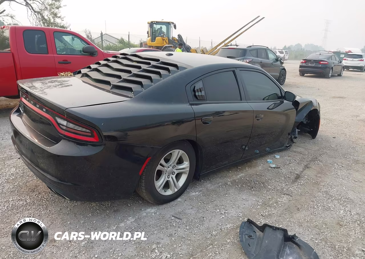 2019 Dodge Charger Sxt Rwd VIN:2C3CDXBG4KH743574 - 4