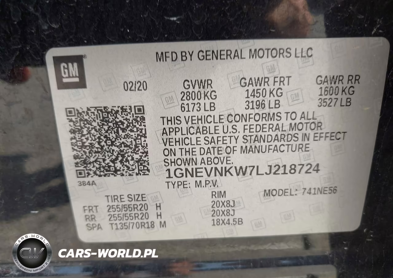 2020 Chevrolet Traverse Awd High Country VIN:1GNEVNKW7LJ218724 - 9