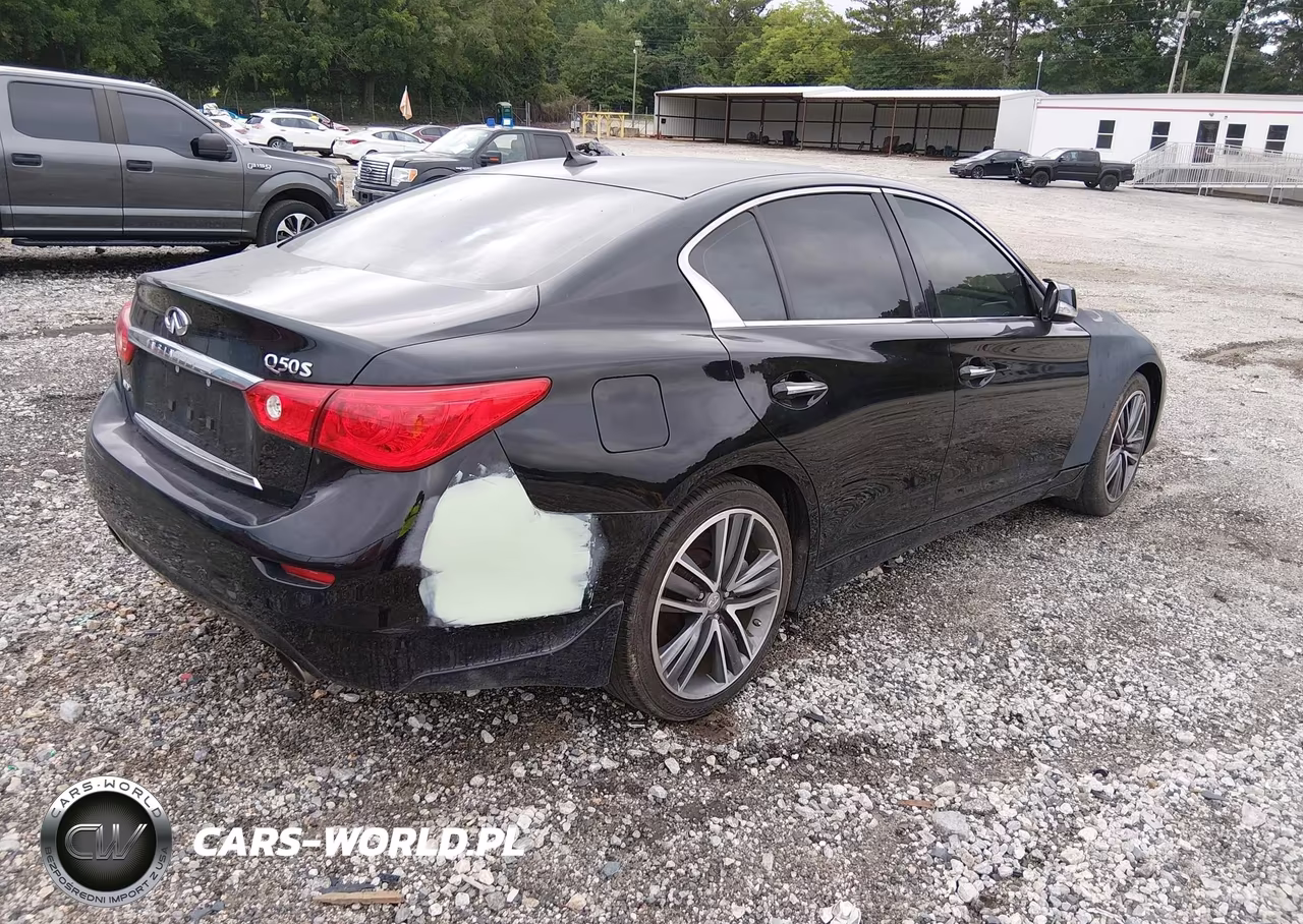 2017 Infiniti Q50 3.0T Sport VIN:JN1EV7AR9HM830609 - 4