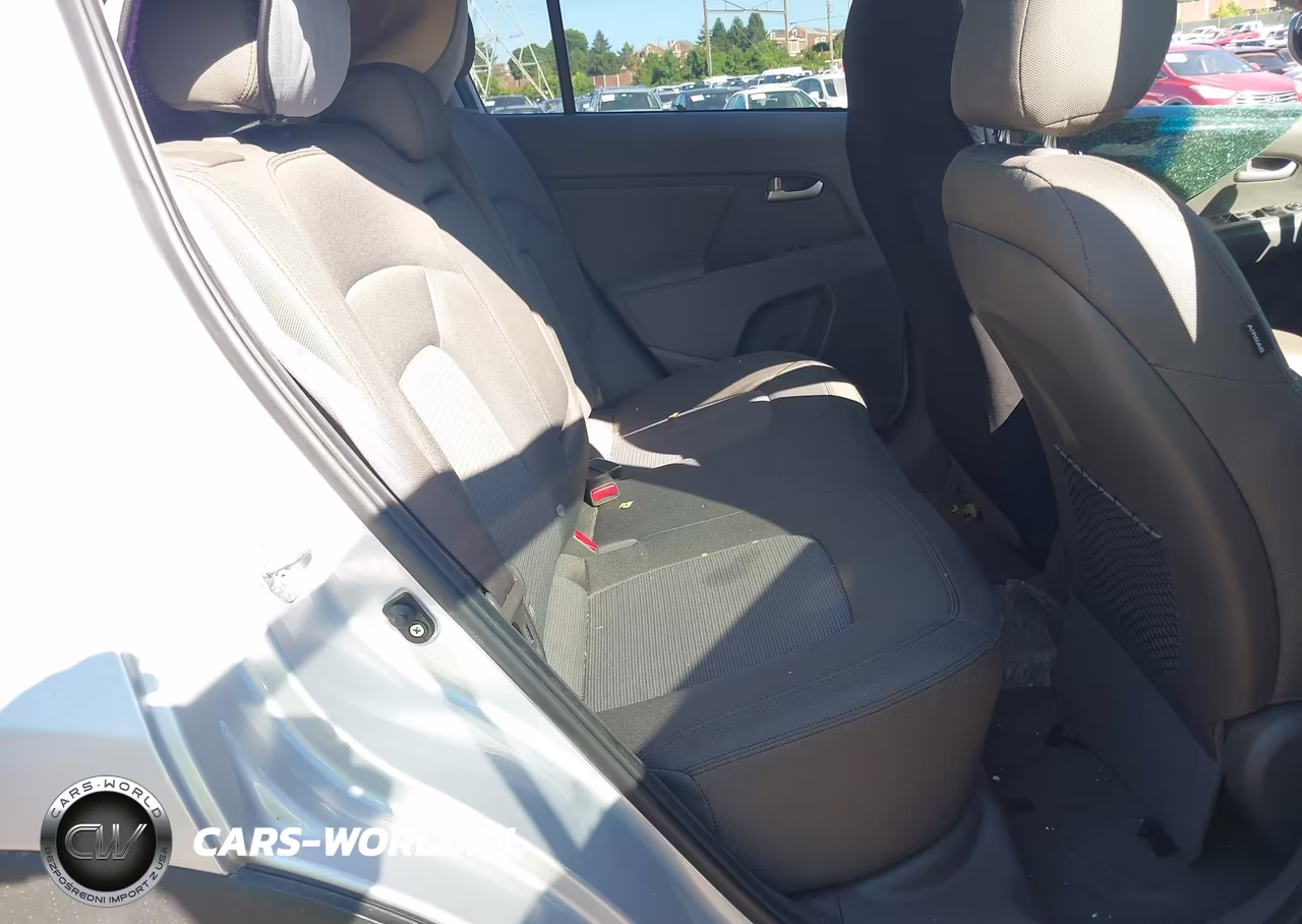 2015 Kia Sportage Lx VIN:KNDPB3AC3F7781955 - 8