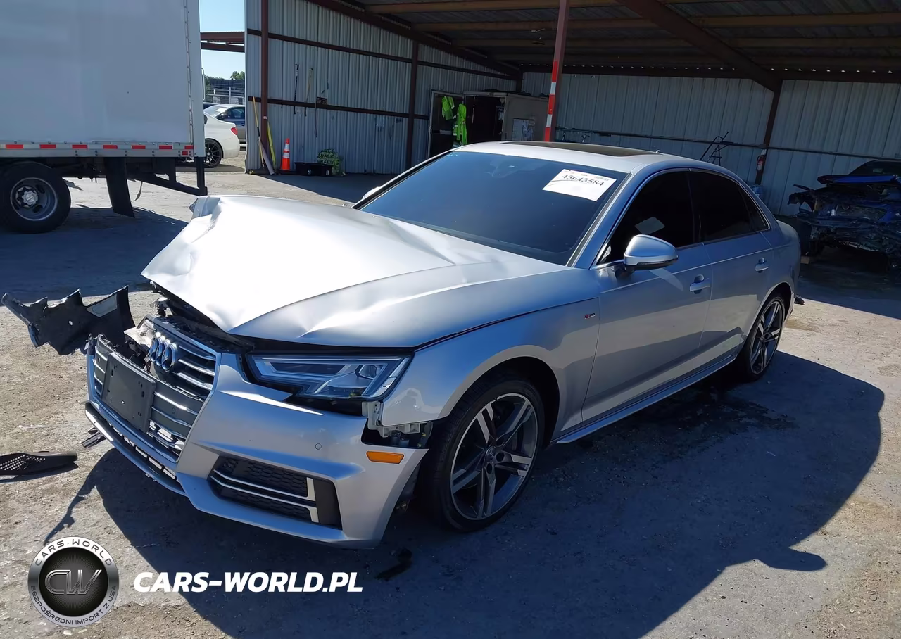 2018 Audi A4 2.0T Premium-2.0T Tech Premium VIN:WAUENAF48JA073701 - 2
