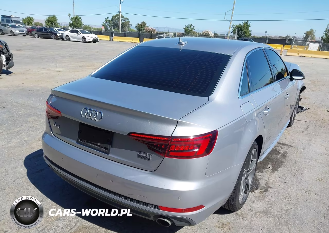 2018 Audi A4 2.0T Premium-2.0T Tech Premium VIN:WAUENAF48JA073701 - 4